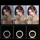 Adjustable LED Selfie  Light Lamp For Video Ultra-light USB Recharging