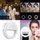 Adjustable LED Selfie  Light Lamp For Video Ultra-light USB Recharging