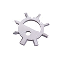 LAOTIE 11 In 1 Multifunctional Tools Stainless Steel Screwdriver Bottle Opener Outdoor Survival Tool