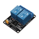 BESTEP 2 Channel 24V Relay Module Low Level Trigger Optocoupler Isolation For Auduino