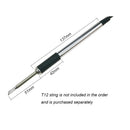 KSGER T12 Stainless Steel FX9501 Soldering Handle STM32 OLED Soldering Iron Station Pen Silicone
