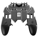 MEMO AK66 Six Finger All-in-One PUBG Mobile Game Controller Free Fire Key Button Joystick Gamepad L1 R1 PUBG Trigger for all Mobile Phone