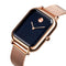 SKMEI 9187 Starry Sky Design Casual Style Waterproof Milanese Men Wristwatch Quartz Watch