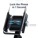 Baseus Aviation Alloy Bicycle Motorcycle Scooter Handlebar Rear View Mirror Phone Holder 360 Rotation For 4.7-6.5 Inches Smart Phone