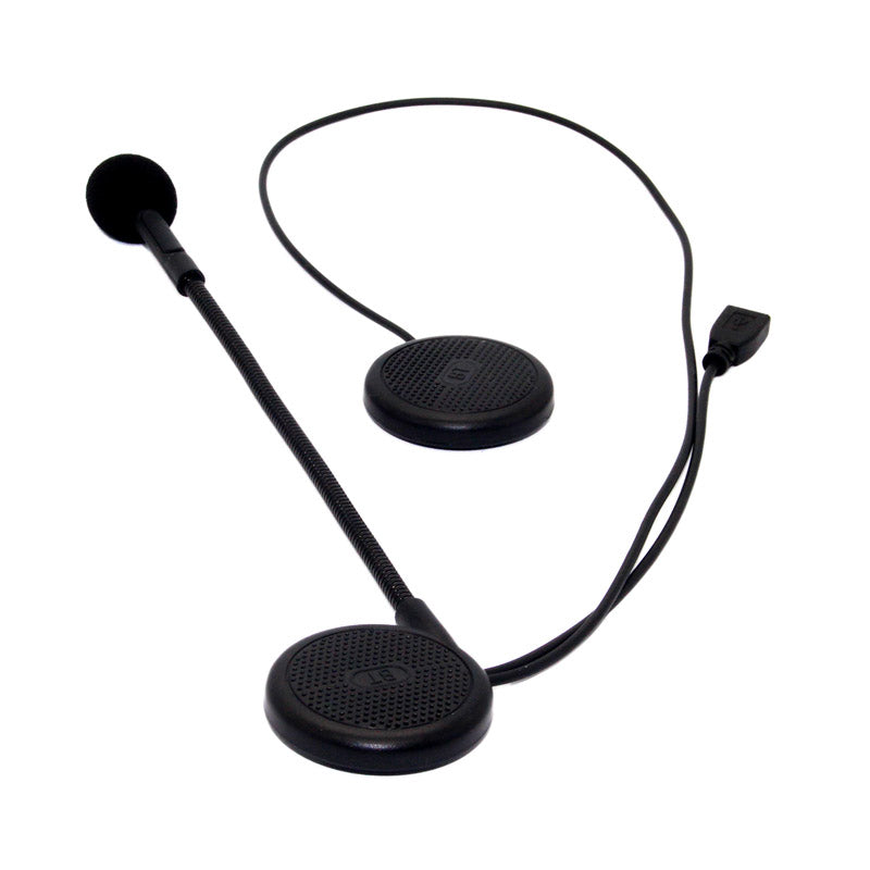 Enusic M5 Ultra-thin Noise Reduction BT Earphone Motorcycle Helmet Wirless bluetooth Headset Moto Speaker with Sponge Microphone