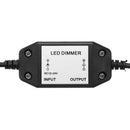 DC12V 4M SMD2835 24W Pure White Non-waterproof LED Strip Light with Dimmer Switch Power Supply