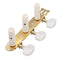 2Pcs Acoustic Guitar String Tuning Pegs Keys Machine Heads Tuners Color Gold