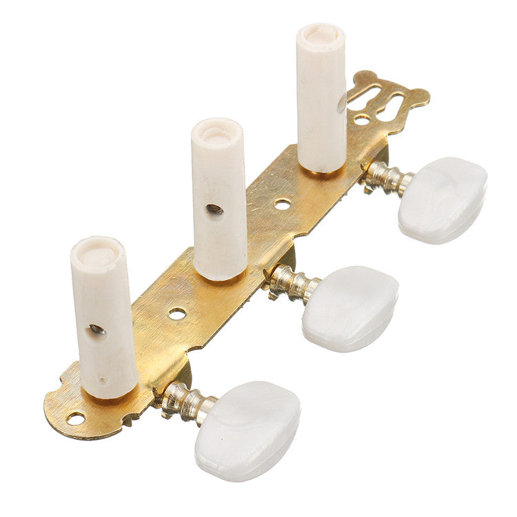 2Pcs Acoustic Guitar String Tuning Pegs Keys Machine Heads Tuners Color Gold