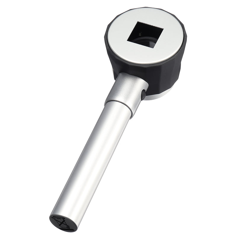 Hand Held 45x Magnifying Glass Magnifier Loupe with Scale 3 Lights for Jewellery