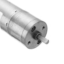Machifit 25GA370 DC 12V Micro Gear Reduction Encoder Motor with Mounting Bracket and Wheel