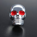 5mm Chrome Skull License Plate Frame Screws Bolts Kit Silver