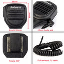 Retevis 2 Pin Speaker Mic for Motorola GP68/GP88/GP300/GP2000/CT150 Walkie Talkie Two Way Radio