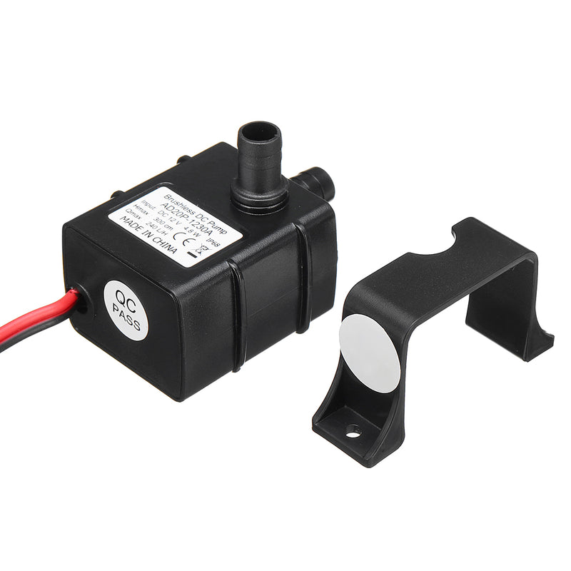 DC 12V 3M Micro Electric Brushless Water Pump Submersible Pumping for Aquarium Fish Fountain 240L/H