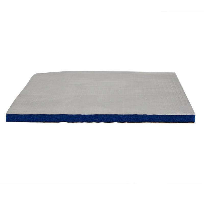 220*220*10mm Blue Foil Self-adhesive Heat Insulation Cotton with Black Glue For 3D Printer Heated Bed