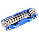 BIKIGHT 6 In 1 Multi-function Bicycle Repair Tool Hexagon Screwdrivers Wrench Portable Cycling