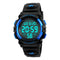 SKMEI 1266 Children Watch Outdoor Sport Fashion Multifunction Chronograph Waterproof Digital Watch