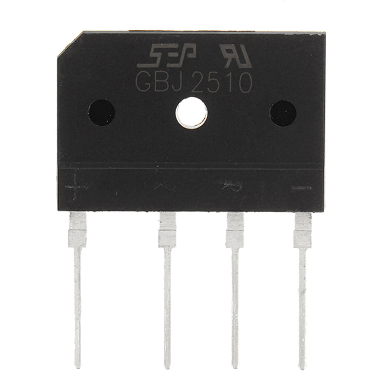 5pcs 25A 1000V Diode Rectifier Bridge GBJ2510 Power Electronic Components For DIY Projects
