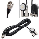 NA-37 NMO VHF 136-174MHz Trunk Antenna with Mount NMO PL-259 Connector RG-58U 5M/16.4ft Coaxial Cable