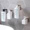 Wall Mounted Magic Sticky Shampoo Hook Shower Hand Soap Bottle Hanging Holder Bathroom Hanger Access