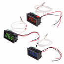 XH-B310 Digital Tube LED Display Thermometer 12V Temperature Meter K-type M6 Thread Thermocouple Tester -30~800C Thermograph