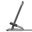 Baseus Rib Horizontal Vertical Wireless Charger 15W With Cable 1m for iPhone X S9 Mix 2S