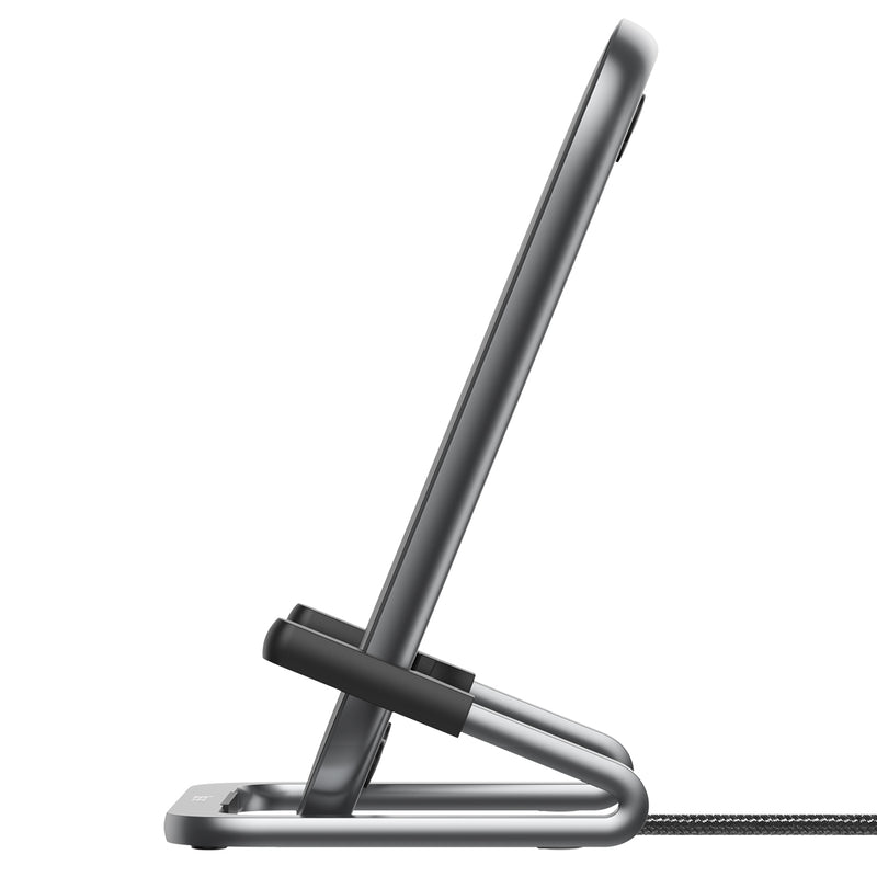 Baseus Rib Horizontal Vertical Wireless Charger 15W With Cable 1m for iPhone X S9 Mix 2S