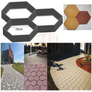 Garden DIY Plastic Path Maker Mold Manually Paving Courtyard Stone Road Cement Brick Mold