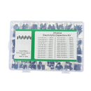 600pcs Ceramic Capacitor Assortment Kit+500pcs Electrolytic Capacitor Assortment Kit