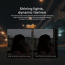 NILLKIN Reflective Shining Lights Dynamic Fashion Woven Polyester Mesh Anti-fingerprint Protective Case for OnePlus 7 Pro