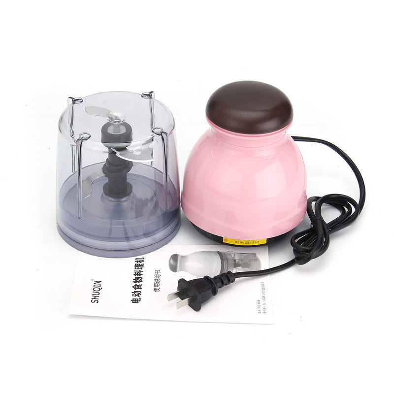 250W Mini Multi-function Household Electric Meat Grinder Fruit and Vegetable Milkshake Mixing Cup