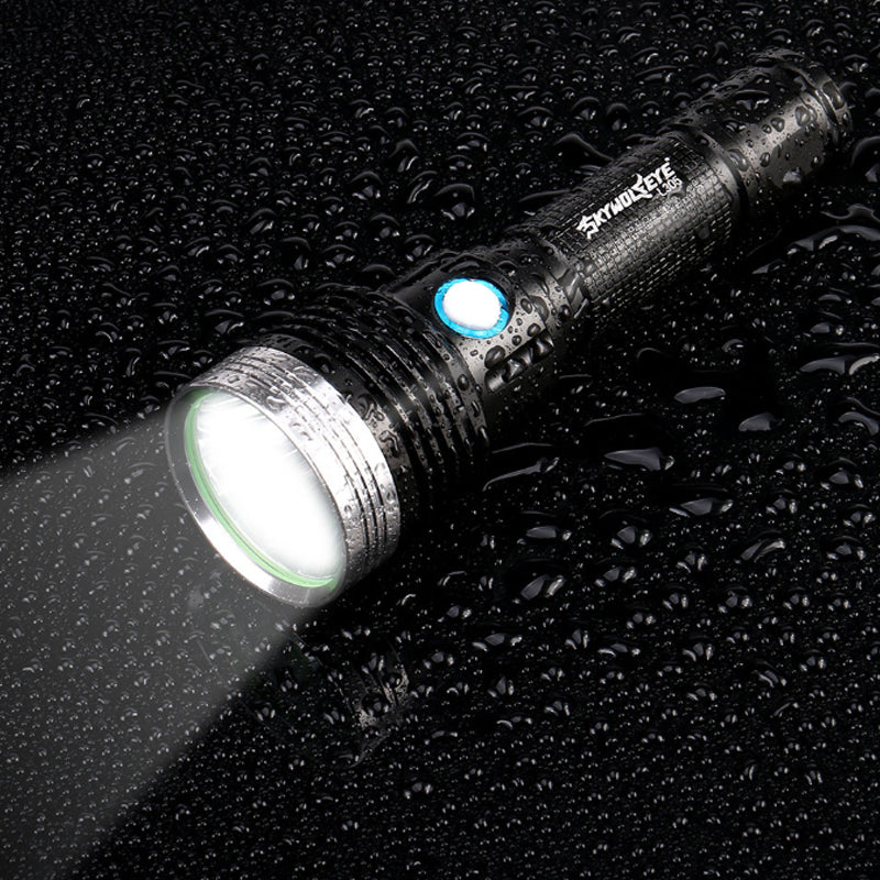SKYWOLFEYE L305 18650 Battery Flashlight 5 Modes 1000 Lumens LED Work Light USB Rechargeable Emergency Lantern
