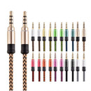Bakeey 3.5mm AUX Cable Male to Male Jack Nylon AUX Car Audio Cable Cord Speaker Audio Cable