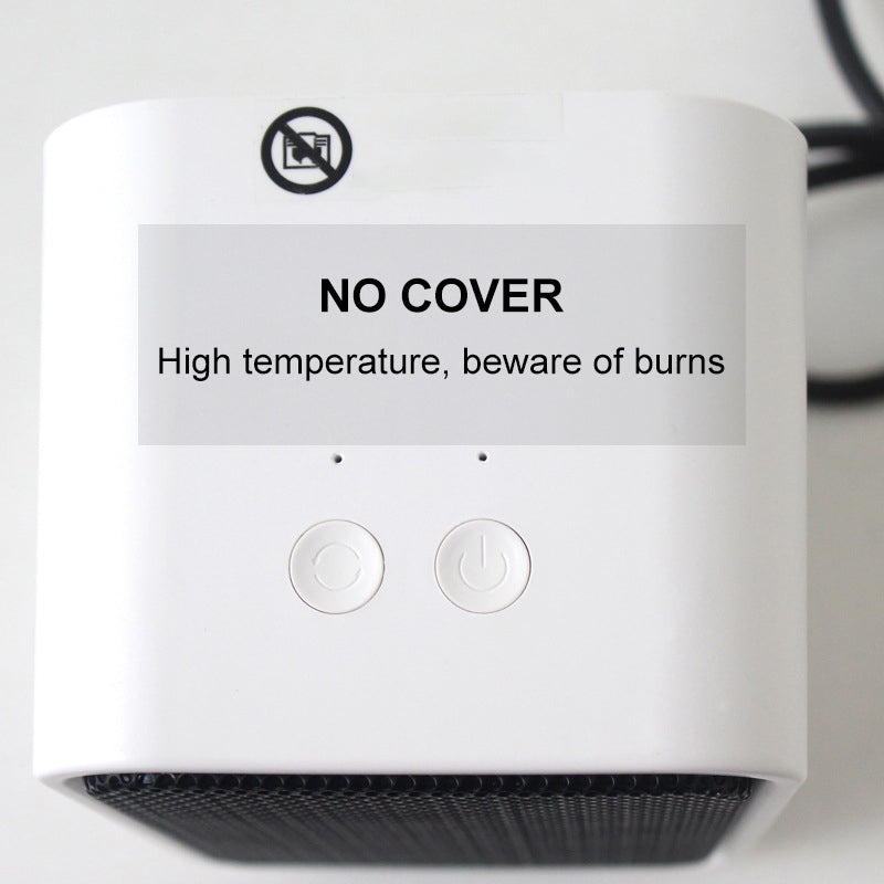 800W MINI Portable Fast Heater Heated Electric Cooler Hot Fan Home Winter Warmer