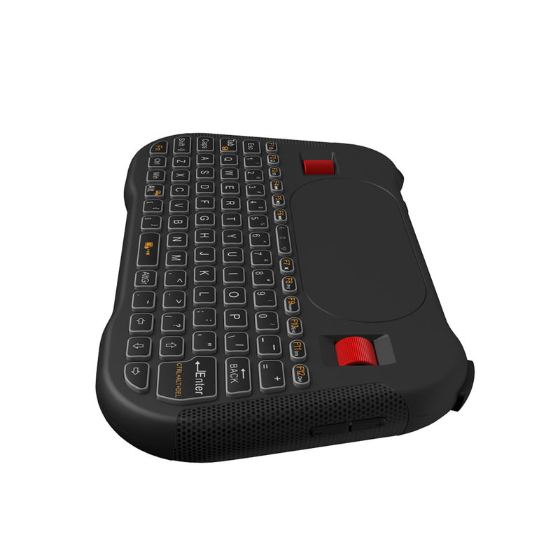 T18 Plus English 2.4GHz Wireless Keyboard Air Mouse Touchpad Handheld Backlight Controller for TV BOX Mini PC Computer