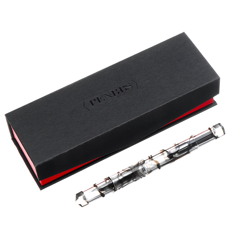 Penbbs 491 Resin Fountain Pen Fine Nib 0.5mm Ink Pen Student Practice Calligraphy Business Office Writing Signing Pen