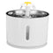 2.4L Automatic Pet Cat Dog Water Drinking Fountain Feeder Removable Pet Water Dispenser Waterer with Water Pump & LED Light