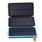 20000mAh Solar Panel Solar Charger 5W 5V/2A Foldable Solar Panel Charger Dual USB Mobile Portable Power Bank