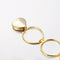 Unique Heart Finger Rings Stackable Multilayer 2 in 1 Dual Purpose Ring Bracelet for Women