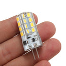 G4 LED 2W 32 SMD 2835 200Lm LED Crystal Light Silicone Light Lamp Bulb AC/DC 12V
