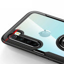 For Xiaomi Redmi Note 8 Case Bakeey 360 Adjustable Ring Holder Anti-slip Shockproof Transparent TPU Protective Case