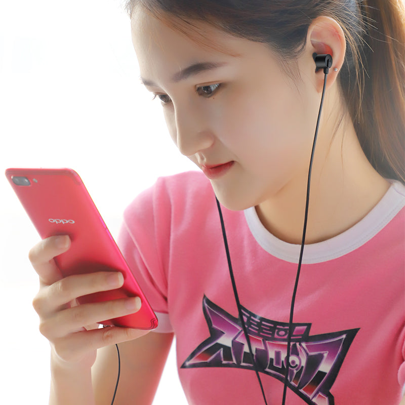 HOCO M63 Universal 3.5mm Wired Line Control In-Ear Earphone With Mic for Android