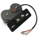 Motorcycle 40 LED Rear Tail Stop Brake Light License Plate Lamp Bracket Holder