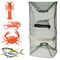 ZANLURE 22x45cm Folding Fishing Net Shrimp Crayfish Lobster Prawn Bait Mesh Trap