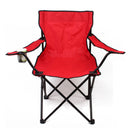 Outdoor Portable Folding Chair Fishing Camping Beach Picnic Chair Seat With Cup Holder