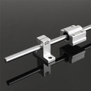 200/600/800mm x 8mm Linear Rail Shaft Rod with Bearing Guide Support and SCS8UU Bearing Block