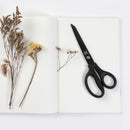 2pcs Titanium-plated Scissors Black Sharp Sets Non-slip Tools Kit