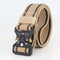 125cm AWMN S05 3.8cm Military Tactical Belt Nylon Quick Release Inserting Cobra Buckle Belts For Men Women