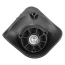 2Pcs Black Luggage Suitcase Universal Wheels Repair Replacement