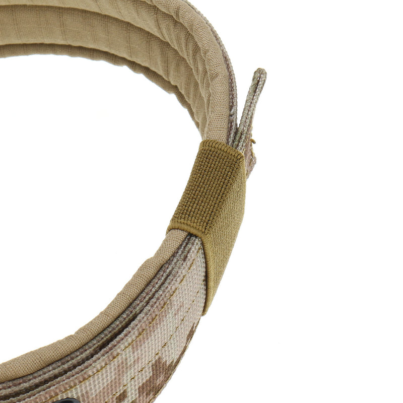 L Tactical Military Adjustable Dog Training Collar Nylon Leash w/Metal Buckle