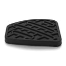 Pair Rubber Car Brake Clutch Pedal Cover Non-Slip Pad for Nissan Qashqai